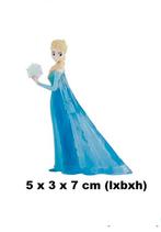 Bullyland - Frozen Mini Elsa -Taarttopper -5x3x7 cm - NIEUW, Ophalen of Verzenden, Nieuw, Taarten of Cupcakes, Versiering