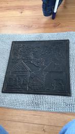 Gietijzeren ornament plaat ,,, Ophalen