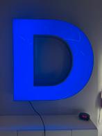 Vintage lamp letter D, Ophalen, Gebruikt