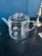 NIEUW Glazen theepot 2 liter inhoud, Verzenden, Overige typen, Overige stijlen, Glas