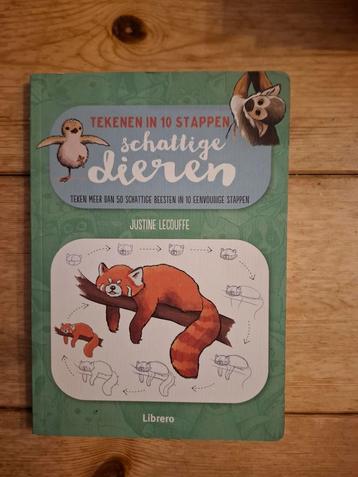 Schattige dieren tekenen in 10 eenvoudige stappen  beschikbaar voor biedingen