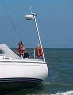 radar mast/paal, Watersport en Boten, Ophalen, Gebruikt, Aluminium, Tourjacht of Cruiser