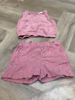 Short en top set Maat 140, Ophalen of Verzenden, Gebruikt, Meisje