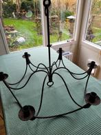 zwarte hangkandelaar, Huis en Inrichting, Woonaccessoires | Kandelaars en Kaarsen, Ophalen, Gebruikt, 25 tot 50 cm, Zwart