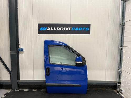 Opel Combo / Fiat Doblo Voorportier rechts blauw 95519731, Auto-onderdelen, Carrosserie en Plaatwerk, Deur, Voor, Rechts, Gebruikt
