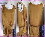 OXMO mosterdkleurige tuniek/jurk maat S zgan, Kleding | Dames, Maat 38/40 (M), Oxmox, Overige kleuren, Ophalen of Verzenden
