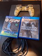 Ps4 1TB+camo controller+fc24+call of duty modern warfare, Spelcomputers en Games, Spelcomputers | Sony PlayStation 4, Met 1 controller