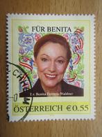 Oostenrijk persoonlijke zegel Dr. Benita - € 0,55, Postzegels en Munten, Postzegels | Europa | Oostenrijk, Verzenden, Gestempeld