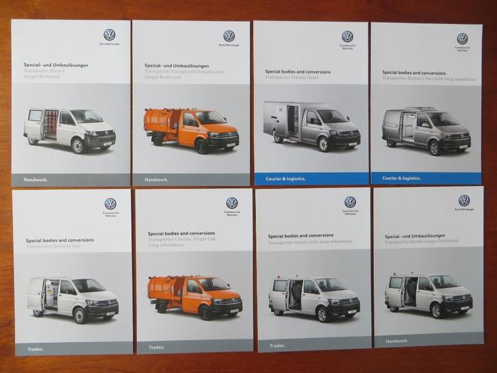 Volkswagen informatiekaarten: Transporter, Boeken, Auto's | Folders en Tijdschriften, Nieuw, Volkswagen, Ophalen of Verzenden