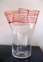 Handgemaakte Italiaanse zakdoek vaas jaren 70, Antiek en Kunst, Ophalen of Verzenden