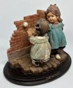 Ot en Sien beeldje kaatsen tegen muur. No.2091, Ophalen of Verzenden