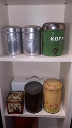 Vintage Koffie- en Theebussen - Diverse Modellen, Ophalen of Verzenden, Gebruikt