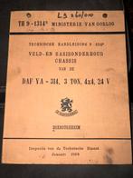 DAF YA 314 Technische Handleiding - Zeldzaam!, Ophalen of Verzenden, Gelezen, Autotechniek