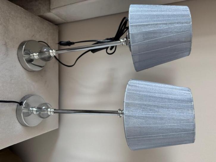 Tafel/bed lampjes, Huis en Inrichting, Lampen | Tafellampen, Gebruikt, Minder dan 50 cm, Overige materialen, Ophalen