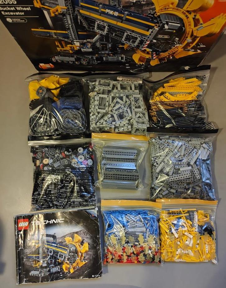 Lego set 42055, Kinderen en Baby's, Speelgoed | Duplo en Lego, Zo goed als nieuw, Lego, Complete set, Ophalen of Verzenden