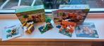 Minecraft lego 21178 en 21241 vos en bij, Kinderen en Baby's, Speelgoed | Duplo en Lego, Ophalen of Verzenden, Zo goed als nieuw