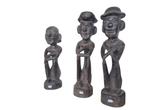 3 Houten Beelden - Decoratief, Antiek en Kunst, Ophalen