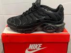 Nike Air Max Plus Black mt 41, Nieuw, Sneakers of Gympen, Zwart, Nike air max