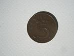 Oude stuiver Koningin Wilhelmina 1948., Postzegels en Munten, Munten | Nederland, Ophalen of Verzenden, Koningin Wilhelmina, 5 cent