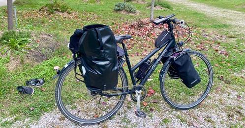 Reliable Gudereit city and bikepacking bike inc. bags, Fietsen en Brommers, Fietsen | Dames | Damesfietsen, Gebruikt, Overige merken