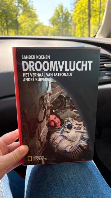 Sander Koenen - Droomvlucht - André Kuipers - handtekening. beschikbaar voor biedingen