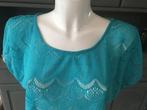 Leuke gehaakte hippie boho Ibiza top maat S / M, Kleding | Dames, Maat 38/40 (M), Douwenmaat 8-3 Meppel, Info@again.nu, Blauw
