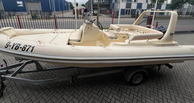 RIB RUBBERBOOT SPORTIS MC-6800, Watersport en Boten, Rubberboten, Gebruikt, Overige merken, Overige materialen, 120 tot 200 pk