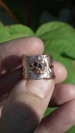 Electroformed Koperen Moldaviet ring, Overige materialen, Overige kleuren, Verzenden, Nieuw