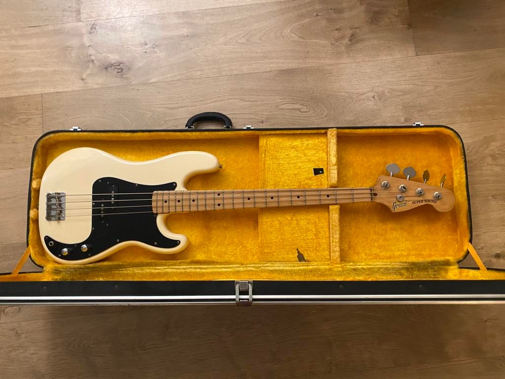 Greco pb600 Super Sound uit 1980 met ohsc, Muziek en Instrumenten, Ophalen, Zo goed als nieuw