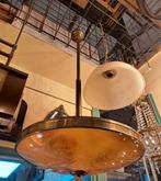 Mooie grote Art Deco hanglamp 130 cm hoog en 60 cm doorsnee, Ophalen