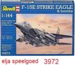 Modelbouw Revell 1:144 F-15 E Strike Eagle & Bombs  3972, Hobby en Vrije tijd, Modelbouw | Vliegtuigen en Helikopters, Nieuw, Revell