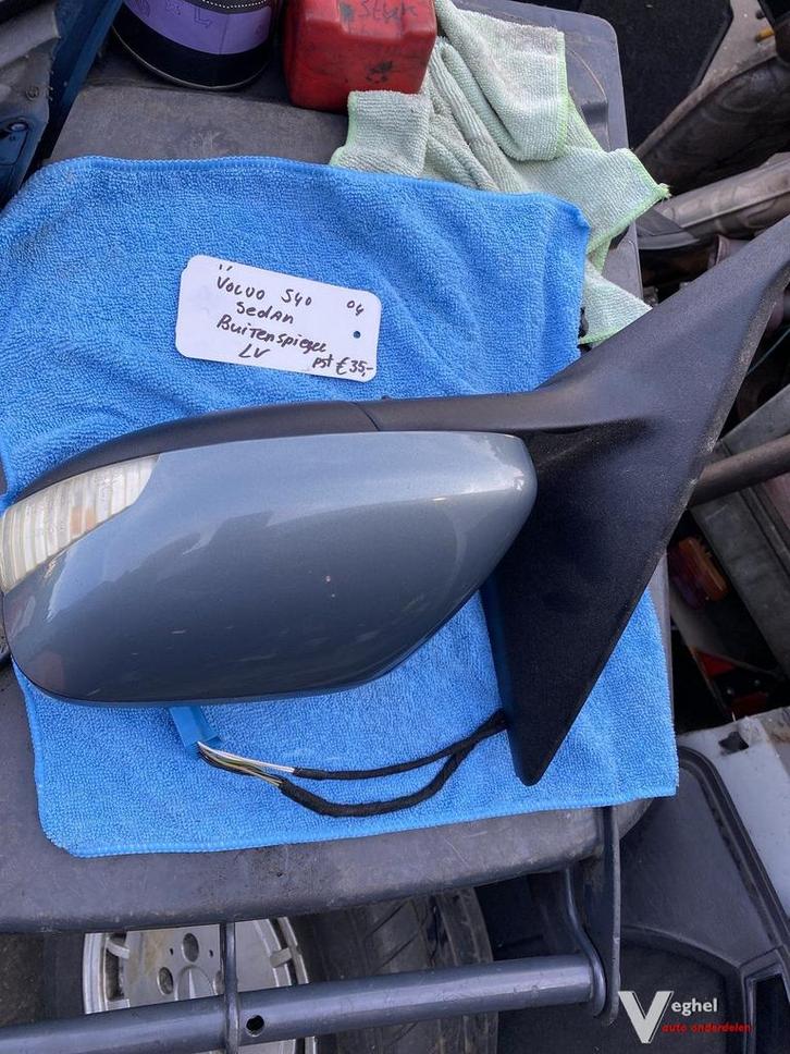 Volvo S40 sedan 2004 2500048 Buitenspiegel met knipperlicht., Auto-onderdelen, Spiegels, Gebruikt, Ophalen of Verzenden