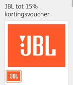 JBL kortingscode 15%, Eén persoon, Kortingsbon, Overige typen