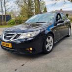 Saab 9-3 vector1.8 T Sport Sedan AUT 2010 Zwart 225pk, 1998 cc, 74 €/maand, 4 cilinders, Zwart