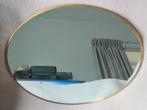 Messink spiegel, 30 cm doorsnee. Ronde spiegel., Minder dan 50 cm, Gebruikt, Rond, Ophalen of Verzenden
