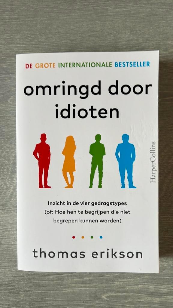 Thomas Erikson - Omringd door idioten, Boeken, Overige Boeken, Zo goed als nieuw, Ophalen of Verzenden