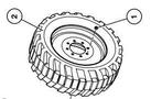 Niftylift HR15NDE wheels & tyre p17533 (bj 2001)