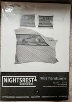 Nightsrest bedroom miss handsome, Huis en Inrichting, Overige kleuren, Dekbedovertrek, Ophalen of Verzenden, Nieuw