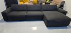 Umix Brooklyn Hoekbank Zwart/Antraciet - Gereinigd, Hoekbank, 300 cm of meer, Ophalen of Verzenden, Zo goed als nieuw
