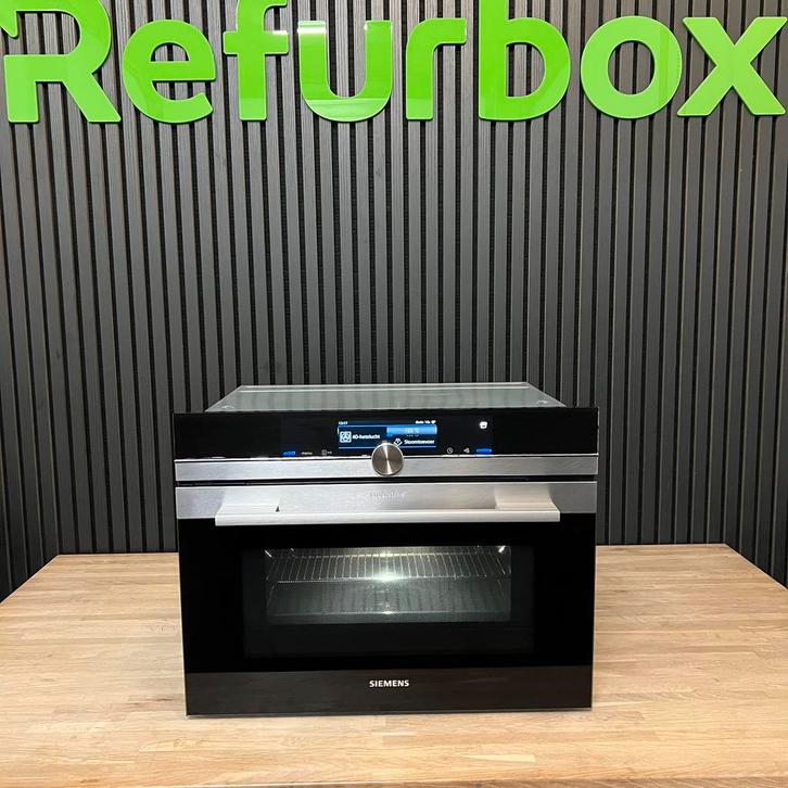 Siemens StudioLine iQ700 inbouw combistoom /magnetron / oven, Witgoed en Apparatuur, Ovens, Refurbished, Inbouw, Oven met grill