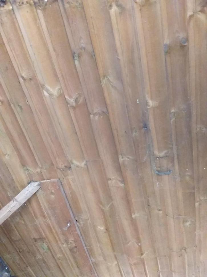 Grenenhouten Planken - 10 m2, Doe-het-zelf en Verbouw, Hout en Planken, Ophalen