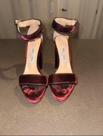 Jimmy Choo 37, Kleding | Dames, Schoenen, Ophalen of Verzenden, Zo goed als nieuw, Schoenen met hoge hakken, Rood