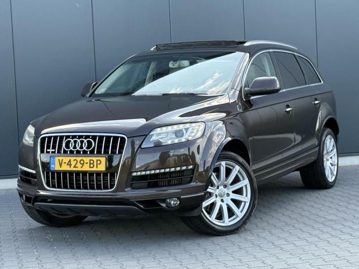Audi Q7 3.0 TDI Quattro S-Line Facelift - Pano - Grijs Kente, Auto's, Bestelauto's, Bedrijf, Te koop, 4x4, ABS, Airbags, Airconditioning