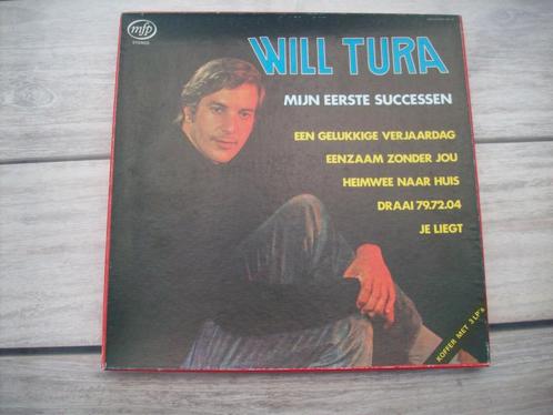 vinyl lp's wil tura, Cd's en Dvd's, Vinyl | Nederlandstalig, Gebruikt, Levenslied of Smartlap, 12 inch, Ophalen of Verzenden