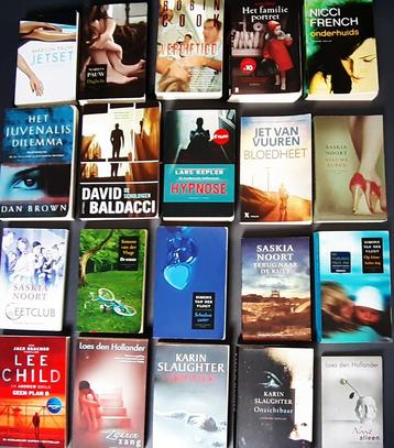 Thrillers Spannende boeken Bekende schrijvers Ook per stuk t beschikbaar voor biedingen