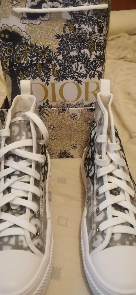 Zapatillas Altas Dior B23 Hombre/Mujer Talla 40-, Kleding | Dames, Schoenen, Nieuw, Sneakers of Gympen, Wit, Verzenden