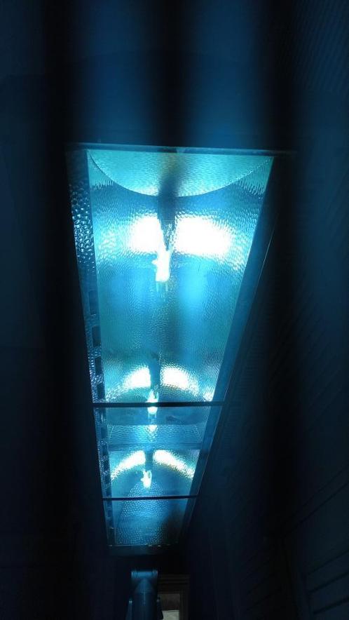 Philips Solarium HB-814, Witgoed en Apparatuur, Zonnebanken en Gezichtsbruiners, Zo goed als nieuw, Zonnebank enkelzijdig, Minder dan 10 lampen