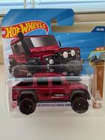 Hotwheels Land Rover Defender Double Cab  in blister, Ophalen of Verzenden, Nieuw