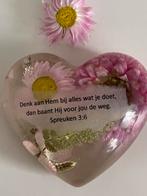 Epoxy hart met bijbeltekst, Ophalen of Verzenden, Nieuw