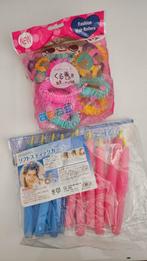 Haarrollers voor heatless curls - 2 soorten, Sieraden, Tassen en Uiterlijk, Uiterlijk | Haarverzorging, Ophalen of Verzenden, Gebruikt